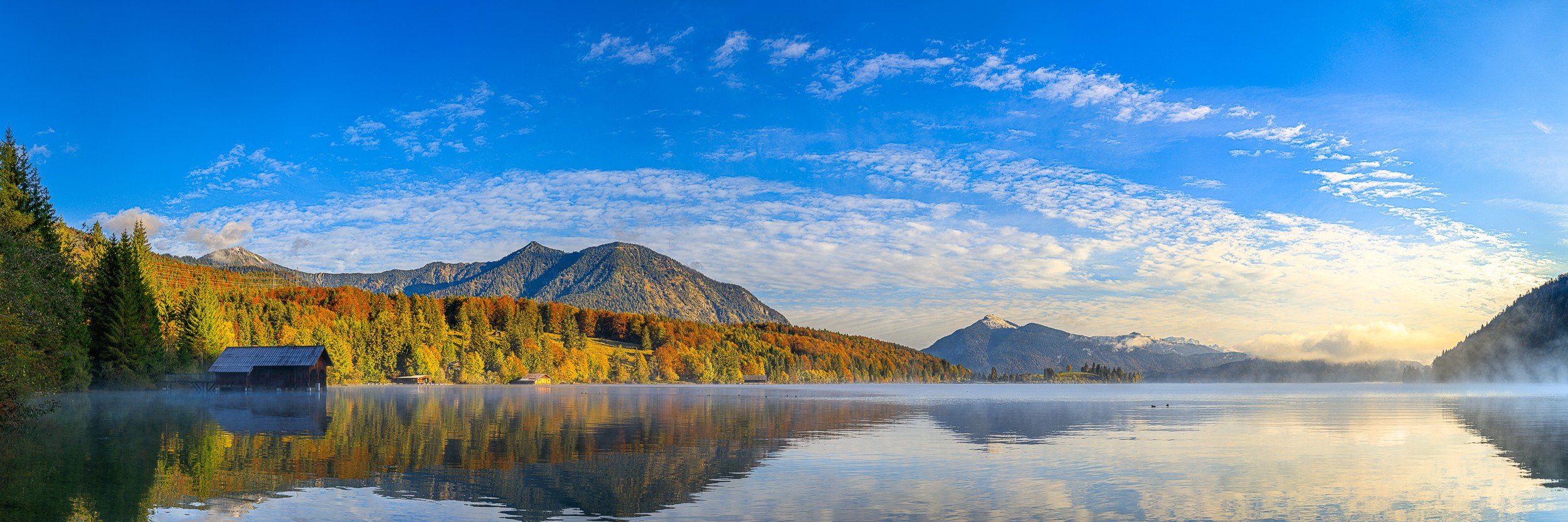 Walchensee - Herbstmorgen