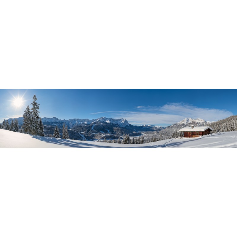 Winterlandschaft in Garmisch-Partenkirchen