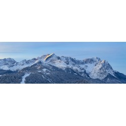 Zugspitze und Alpspitze im Winter