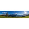 Garmisch-Partenkirchen-Bergpanorama-Zugspitze-Frühjahr