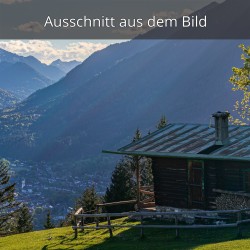 Hütte über Garmisch-Partenkirchen
