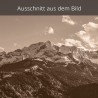 Alpspitze Garmisch-Partenkirchen sepia