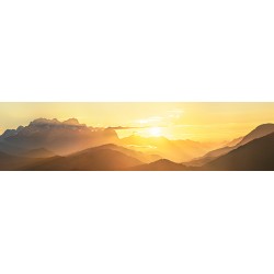 Goldenes Landl - Sonnenuntergang über Garmisch Partenkirchen Werdenfelser Land