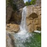 Wasserfall mit Pool