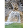 Heller Wasserfall - Kalkfelsen hochkant