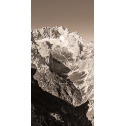 Höllental zur Zugspitze 1:2 sepia