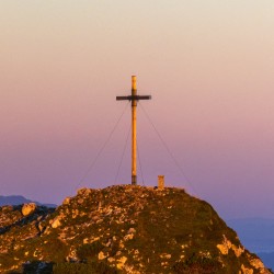 Gipfelkreuz der Benediktenwand