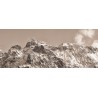 Karwendel-Viererspitze im Winter - sepia