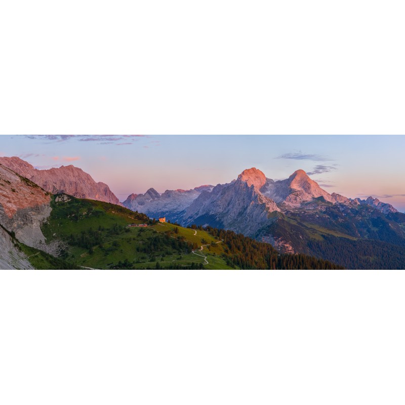 Schachen Alpspitze - Morgenrot
