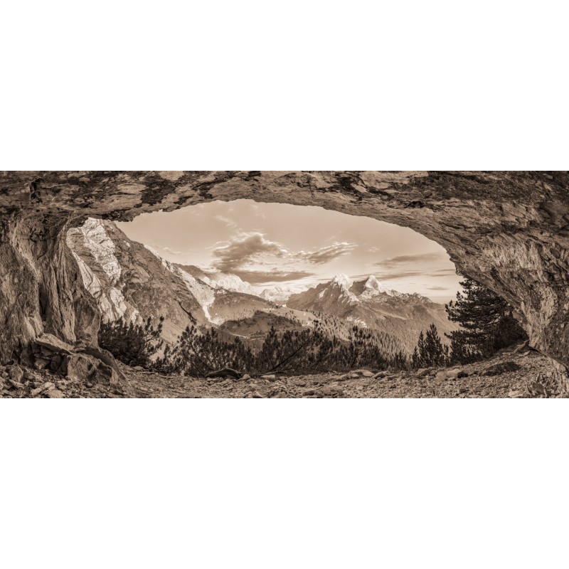 Schachenblick sepia