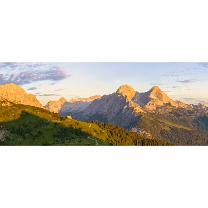 Schachen im goldenen Licht