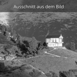 Königshaus am Schachen schwarz weiß