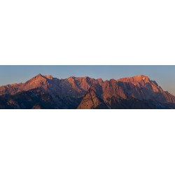 Morgenrot - Alpspitze, Waxenstein, Zugspitze
