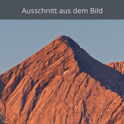 Alpspitze im Morgenrot