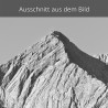 Alpspitze Garmisch schwarz-weiß