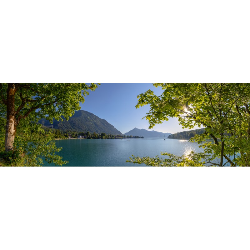 Walchensee Panorama Sommer 3-1