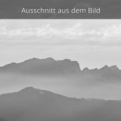 Benediktenwand schwarz weiß