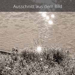 Sonnenspiegelung im Eibsee
