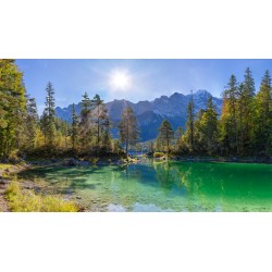 Waldidylle am Eibsee - Braxensee mit Zugspitze