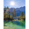 Braxensee mit Eibsee im Herbst