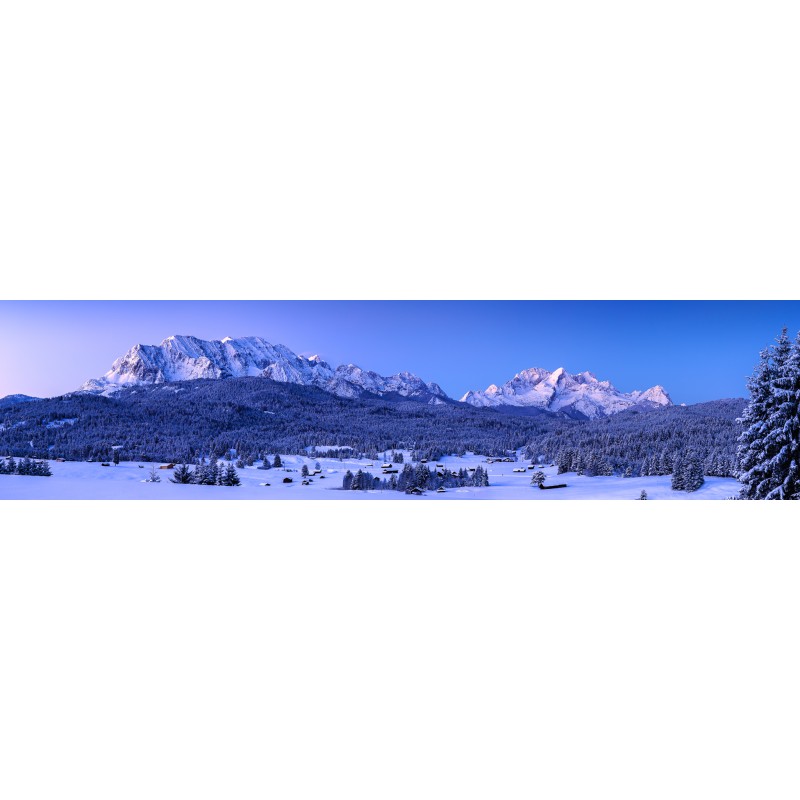 Wettersteingebirge im Winter