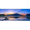 Sonnenstrahlen am Walchensee - Abendrot