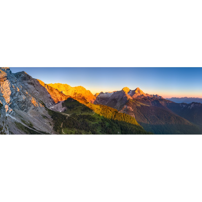 Morgenrot am Schachen - Reintal - Hochblassen - Alpspitze